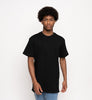 Laden Sie das Bild in den Galerie-Viewer, NB Chapuisat Oversize T-Shirt Black 240 gsm - new-bav