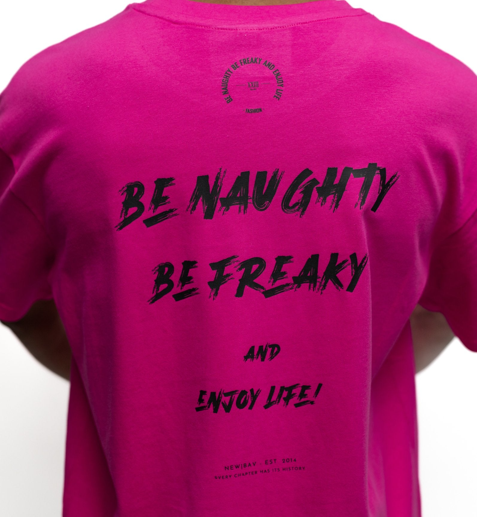 NB Diego Oversize Shirt Pink 240gsm - new-bav