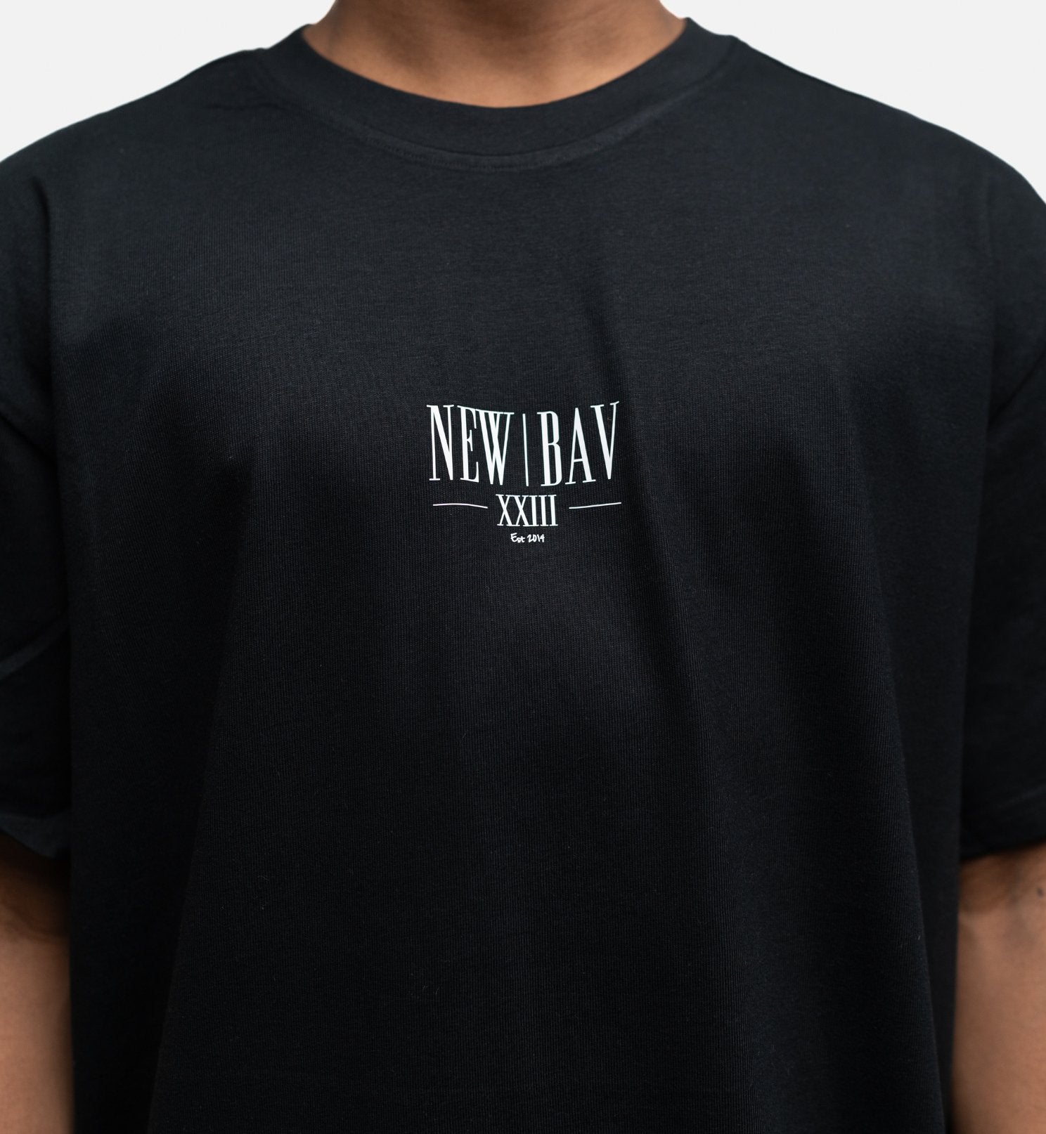 NB Guardiola Oversize Shirt Black 240gsm - new-bav