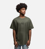 NB Guardiola Oversize Shirt Olive 240gsm - new-bav