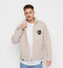 NB Henry Sherpa Flauschjacke Beige - new-bav