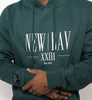 NB Jupp Classic Hoodie Bottlegreen - new-bav