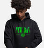 NB Mourinho Hoodie Neon Green Print - new-bav