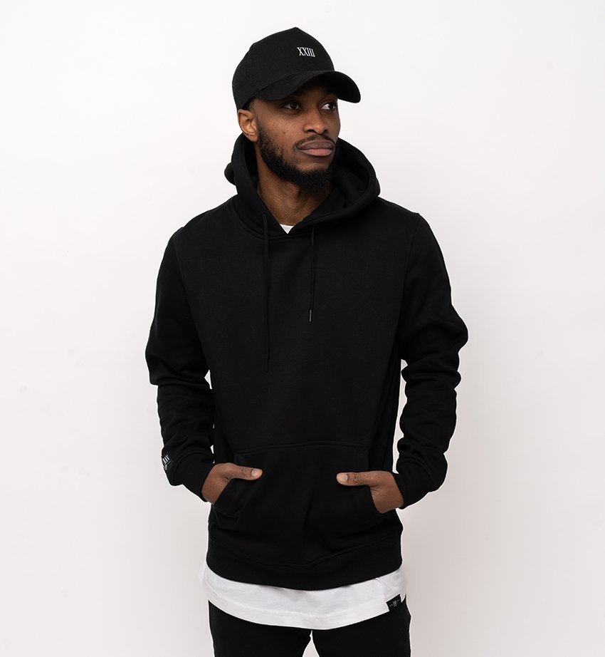 NB Petit Classic Hoodie Black - new-bav