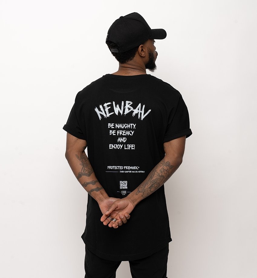 NB Petit Oversize Shirt Black - new-bav
