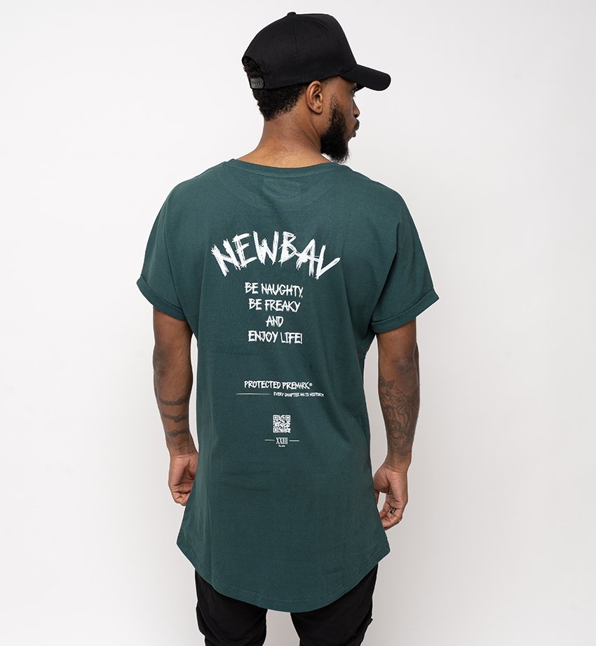 NB Petit Oversize Shirt Bottlegreen - new-bav