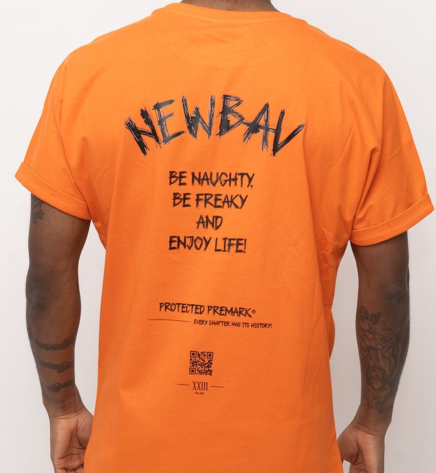 NB Petit Oversize Shirt Orange - new-bav