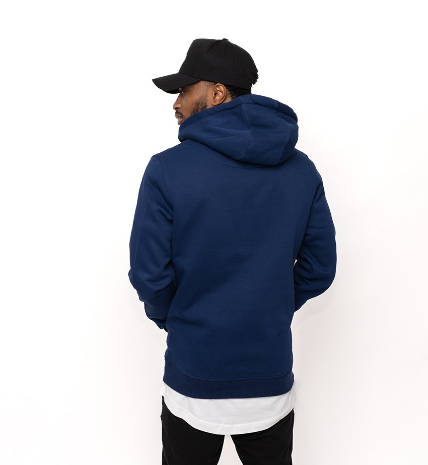 NB Pique Classic Hoodie Navy - new-bav