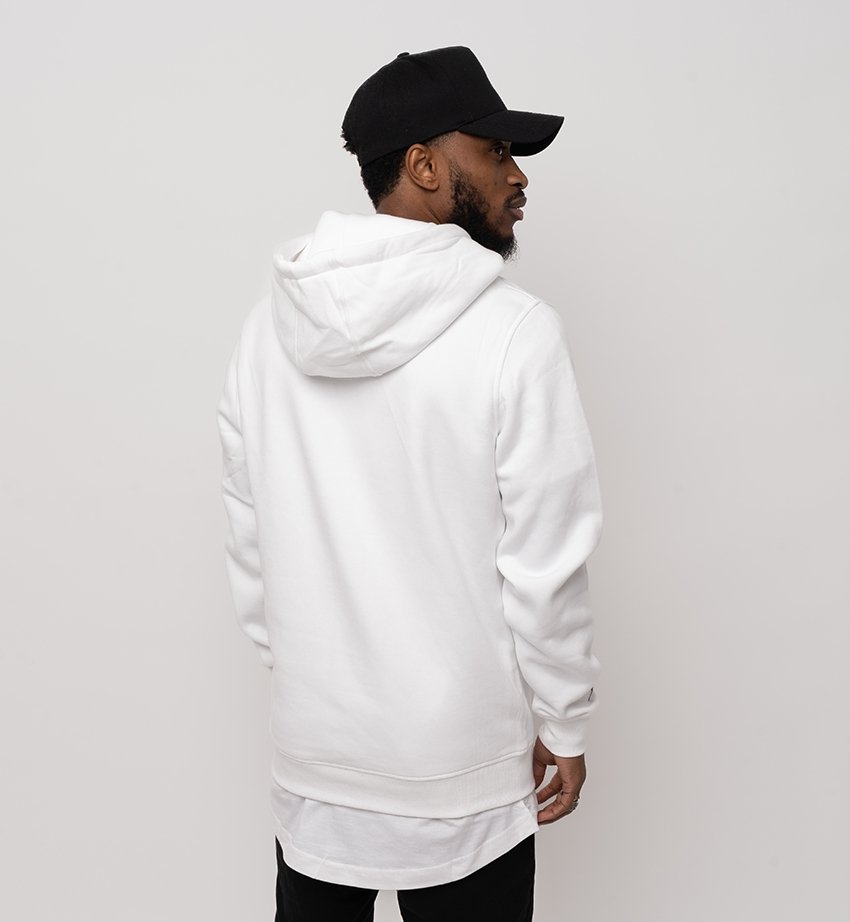 NB Pique Classic Hoodie White - new-bav