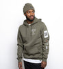 NB Pique Hoodie Olive - new-bav