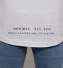 NB Pizzaro Oversize Shirt White 140gsm - new-bav
