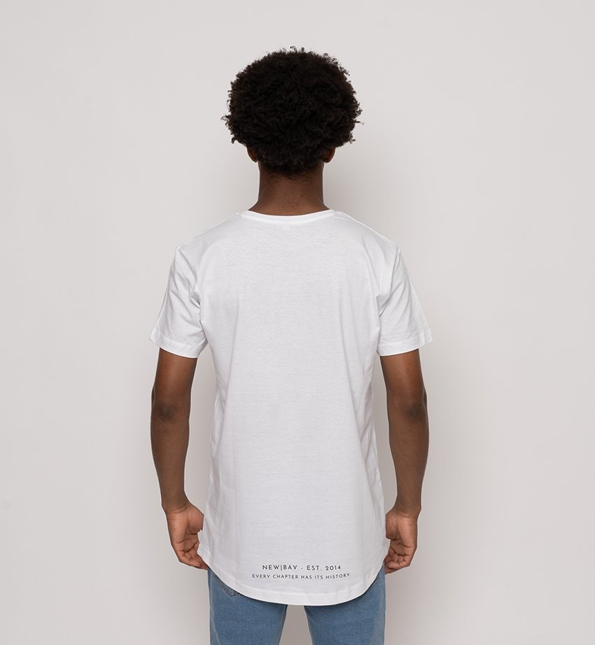 NB Pizzaro Oversize Shirt White 140gsm - new-bav