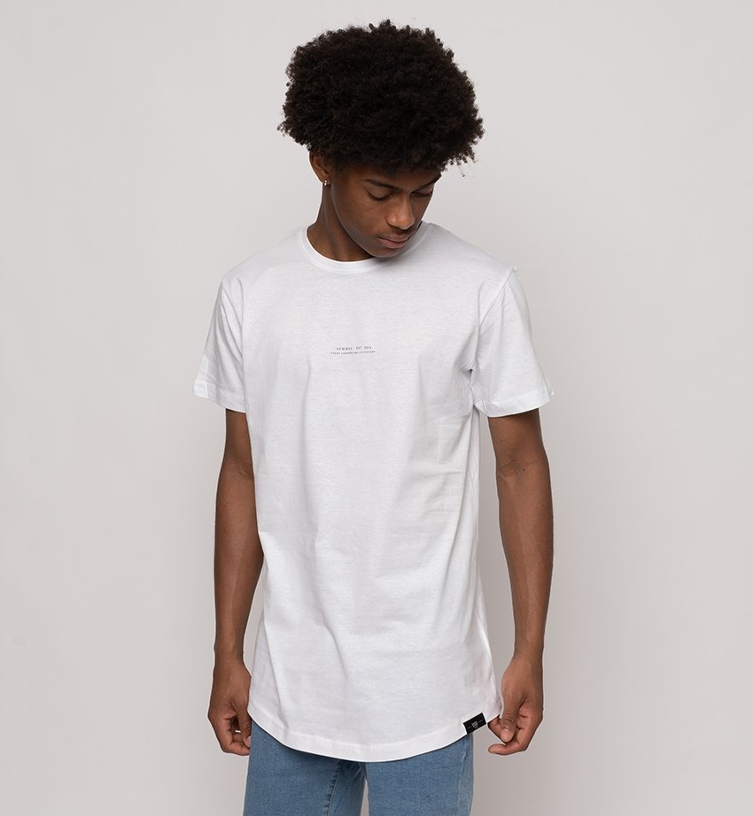 NB Pizzaro Oversize Shirt White 140gsm - new-bav