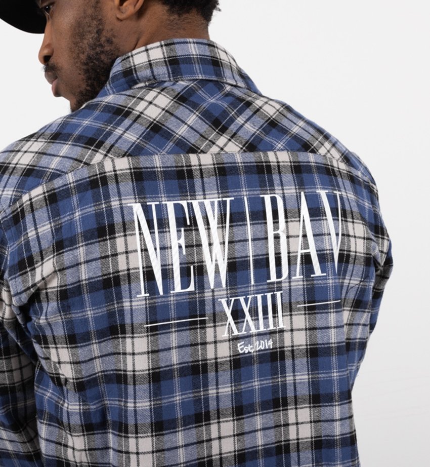 NB Platini Flanell-Splash Shirt - new-bav