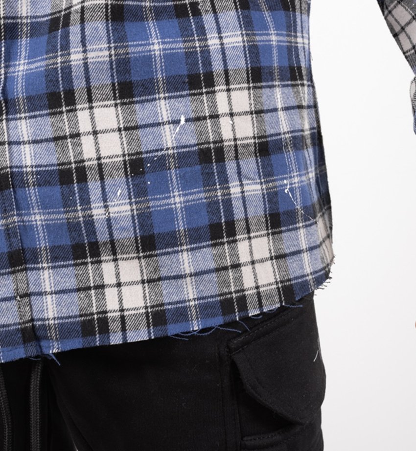 NB Platini Flanell-Splash Shirt - new-bav