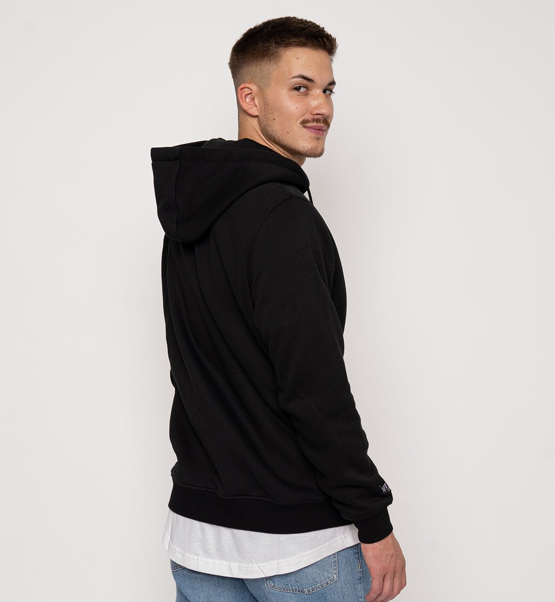 NB Ramos Splash Handmade Hoodie Black - new-bav