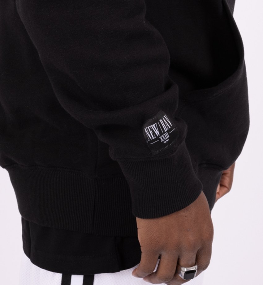 NB Ribery Hoodie Black - new-bav