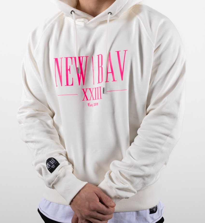 NB Ribery Hoodie White - new-bav