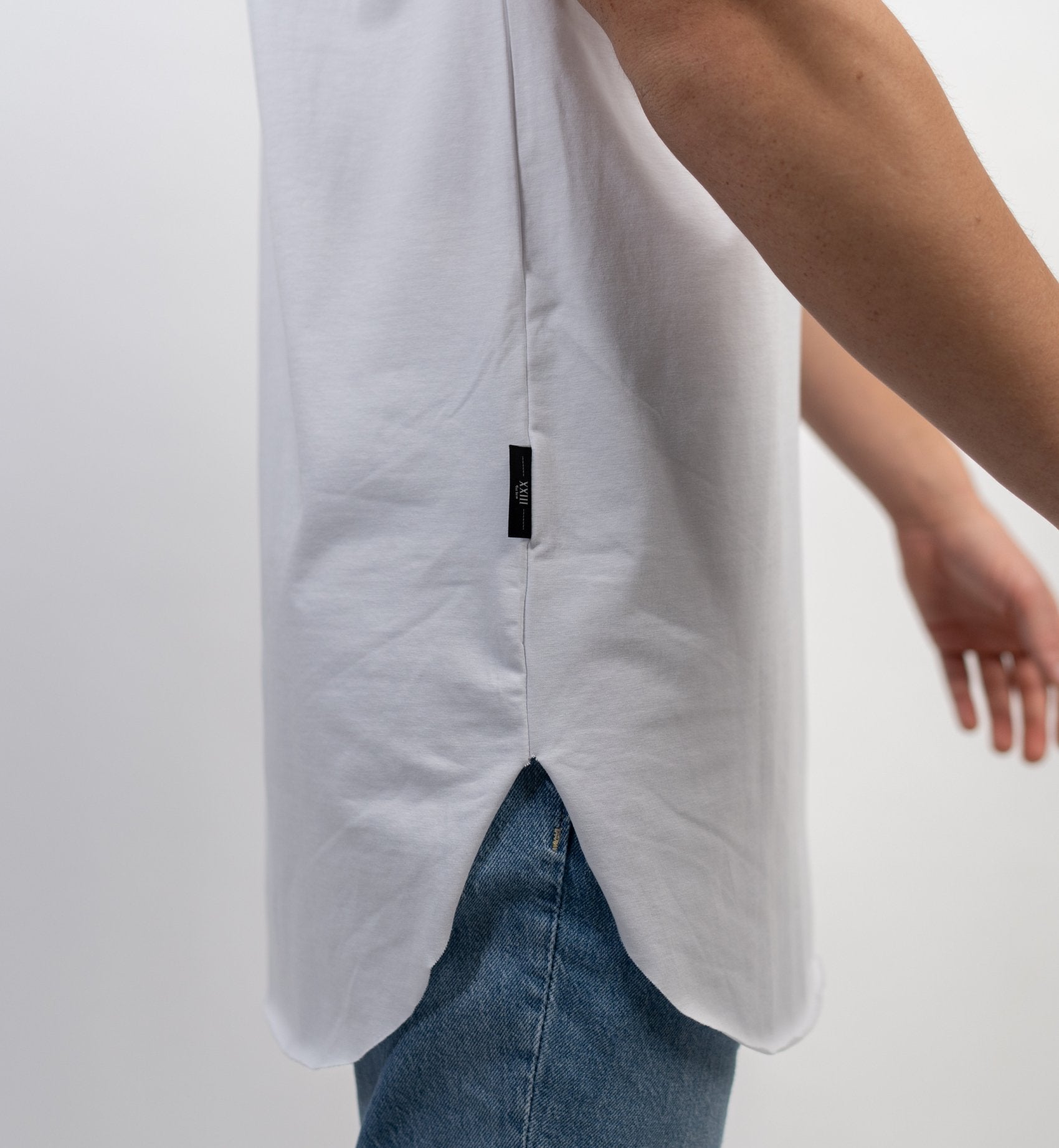 NB Scholes Oversize Shirt White - new-bav