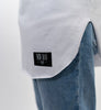 NB Scholes Oversize Shirt White - new-bav