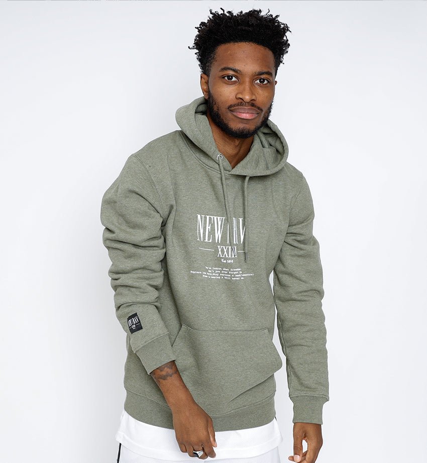 NB Torres Hoodie Olive - new-bav