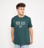 NB Totti Basic Shirt Bottlegreen - new-bav