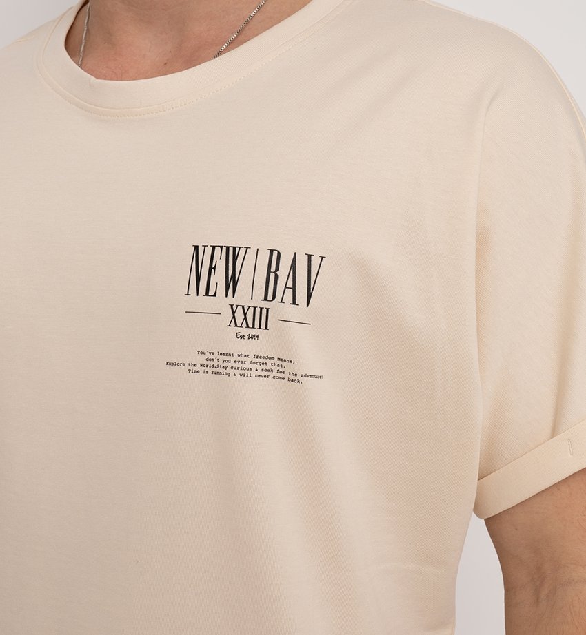 NB Viera Oversize Shirt Sand - new-bav