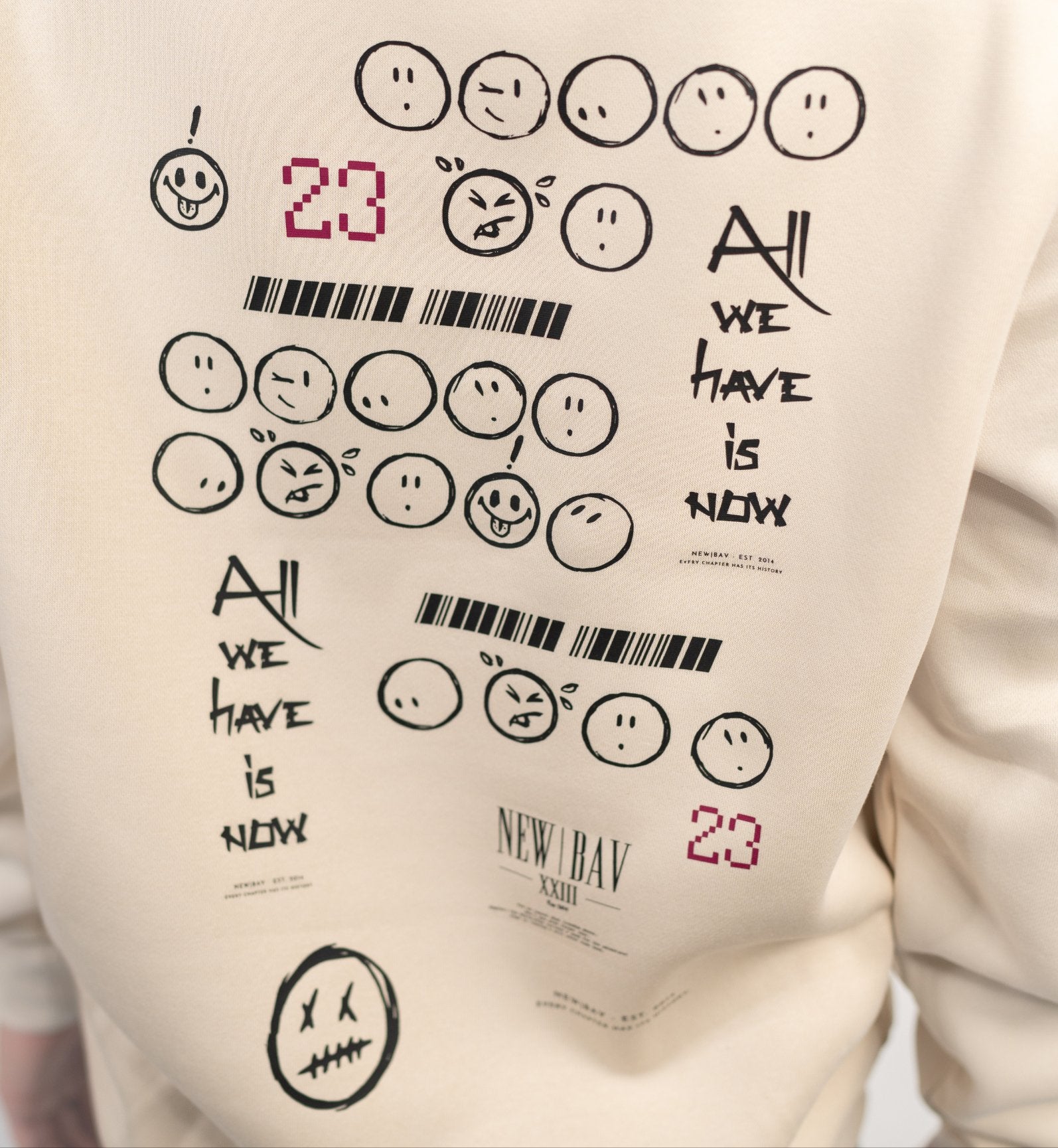 NB Villa Hoodie Beige - new-bav