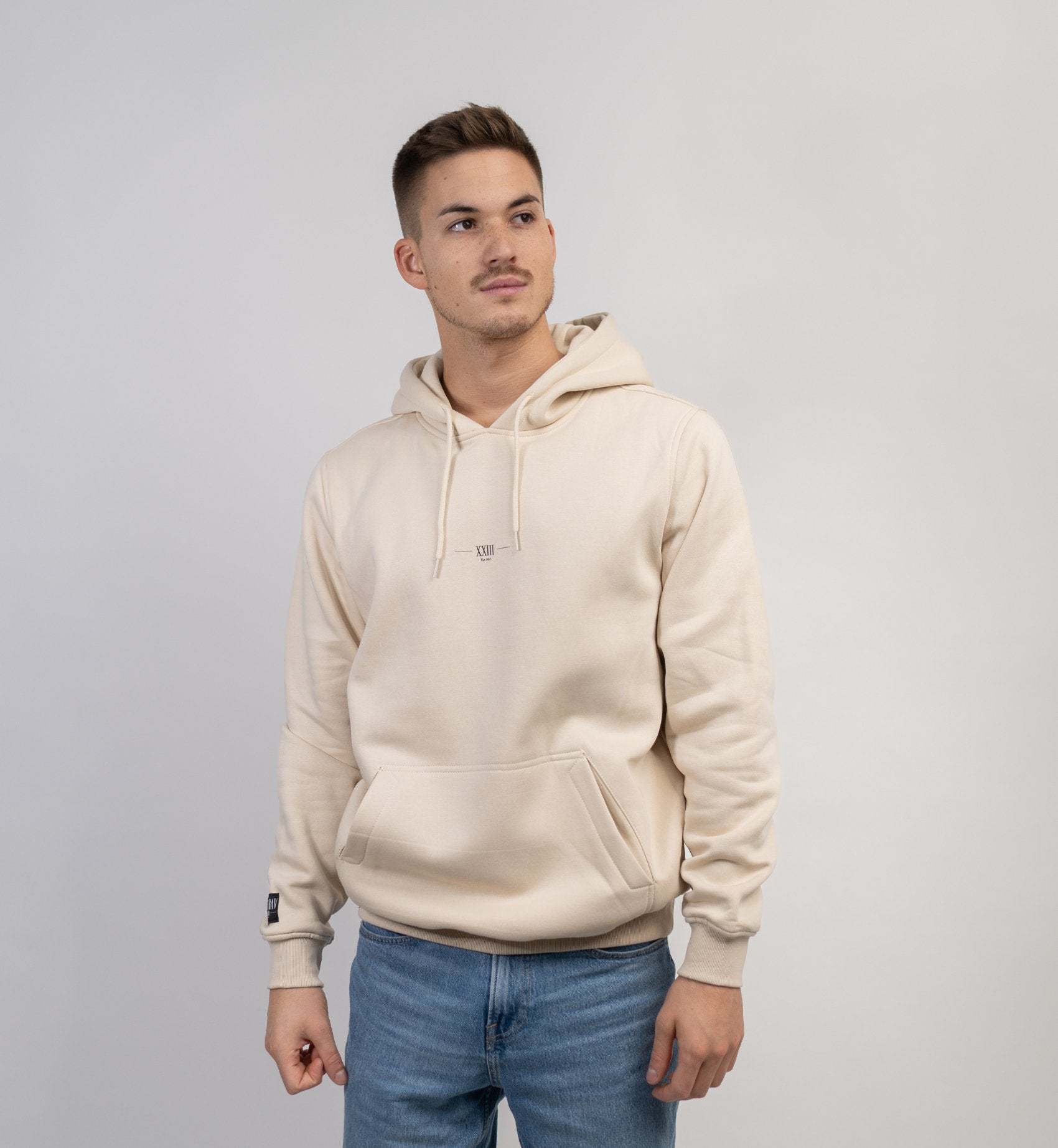 NB Villa Hoodie Beige - new-bav