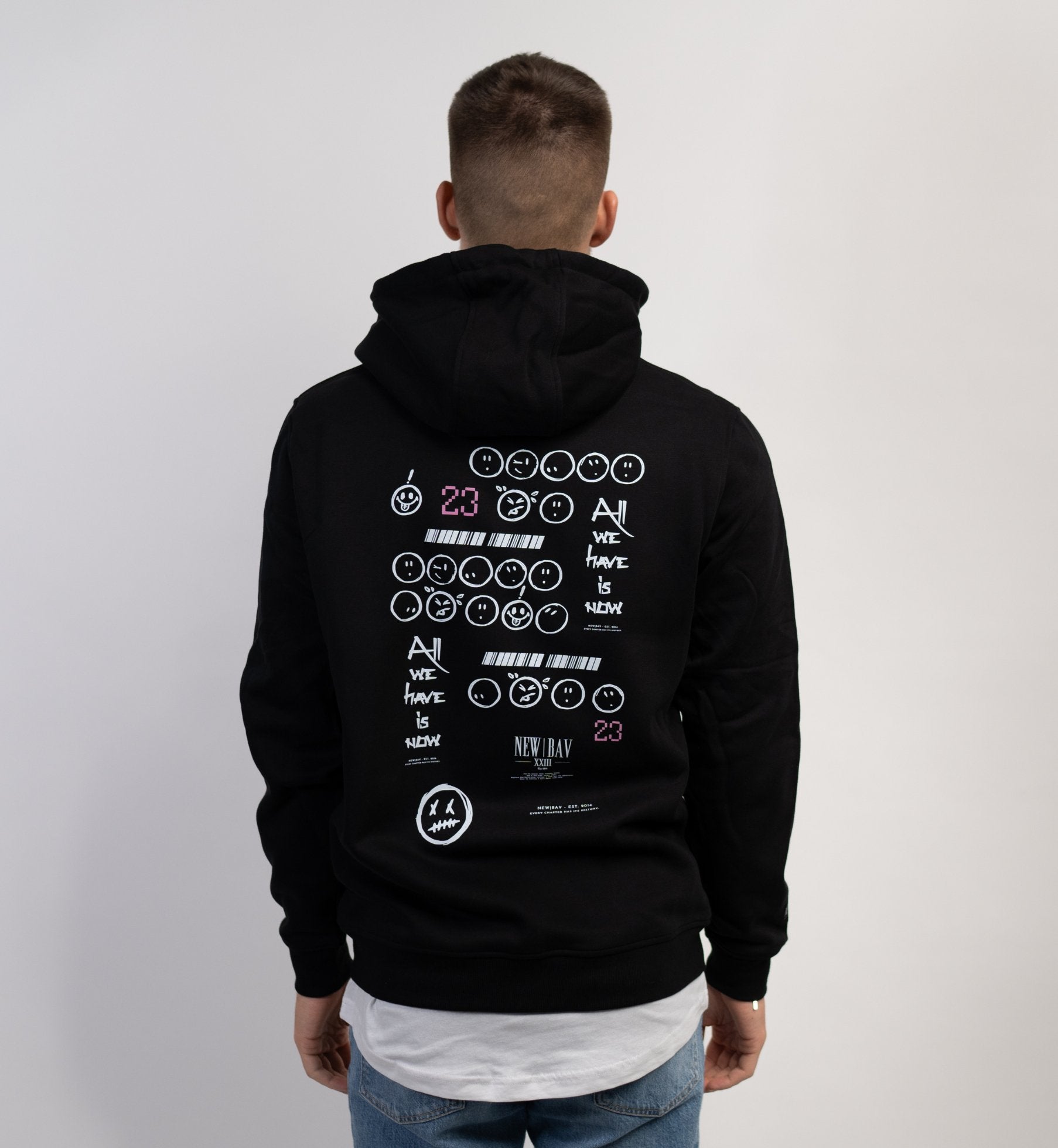 NB Villa Kapuzenjacke Black - new-bav
