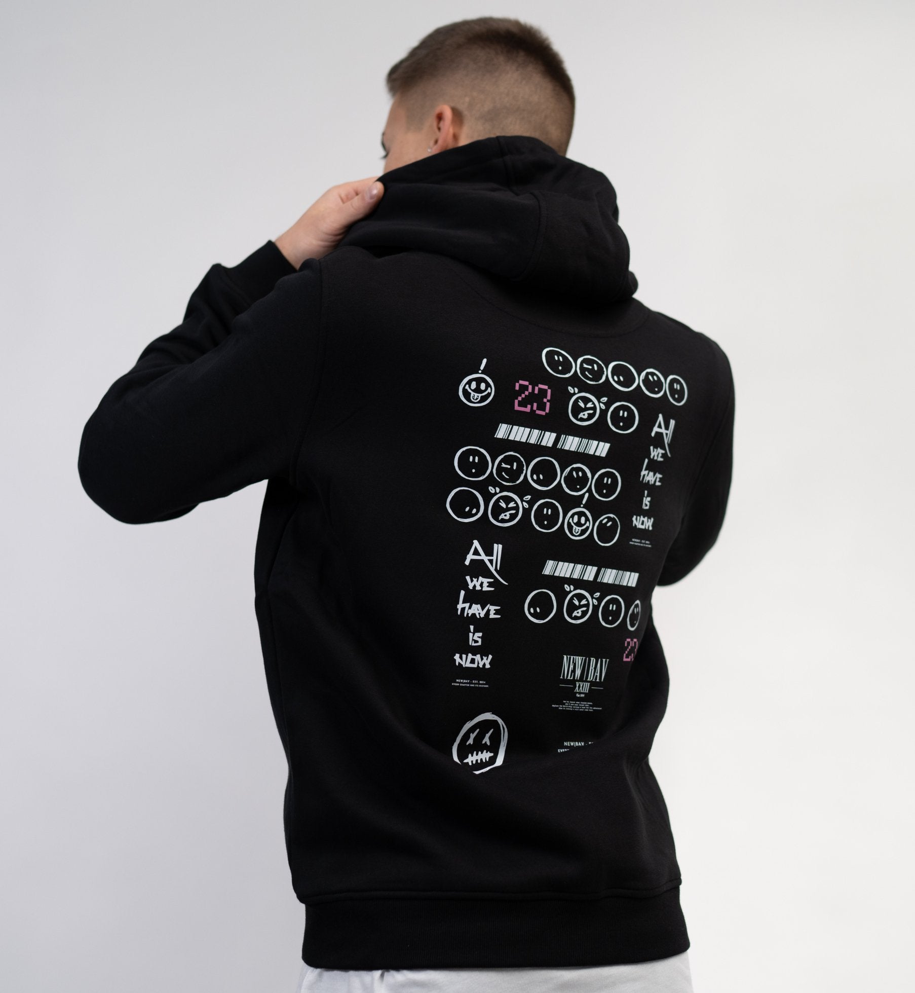 NB Villa Kapuzenjacke Black - new-bav