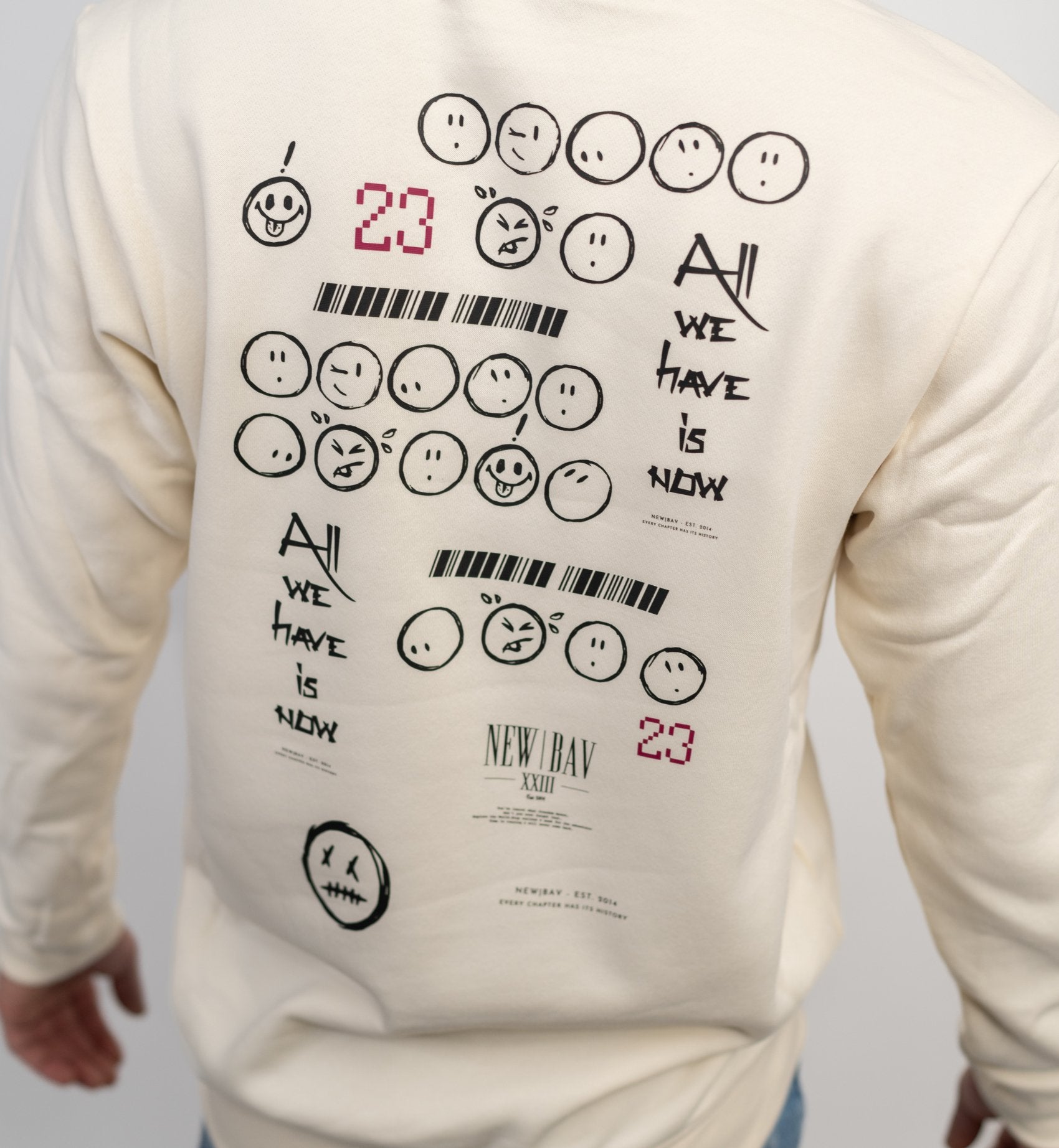 NB Villa Sweatshirt Beige - new-bav