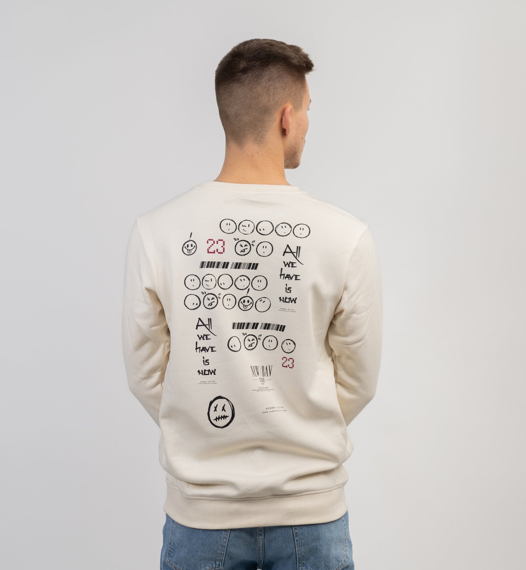 NB Villa Sweatshirt Beige - new-bav