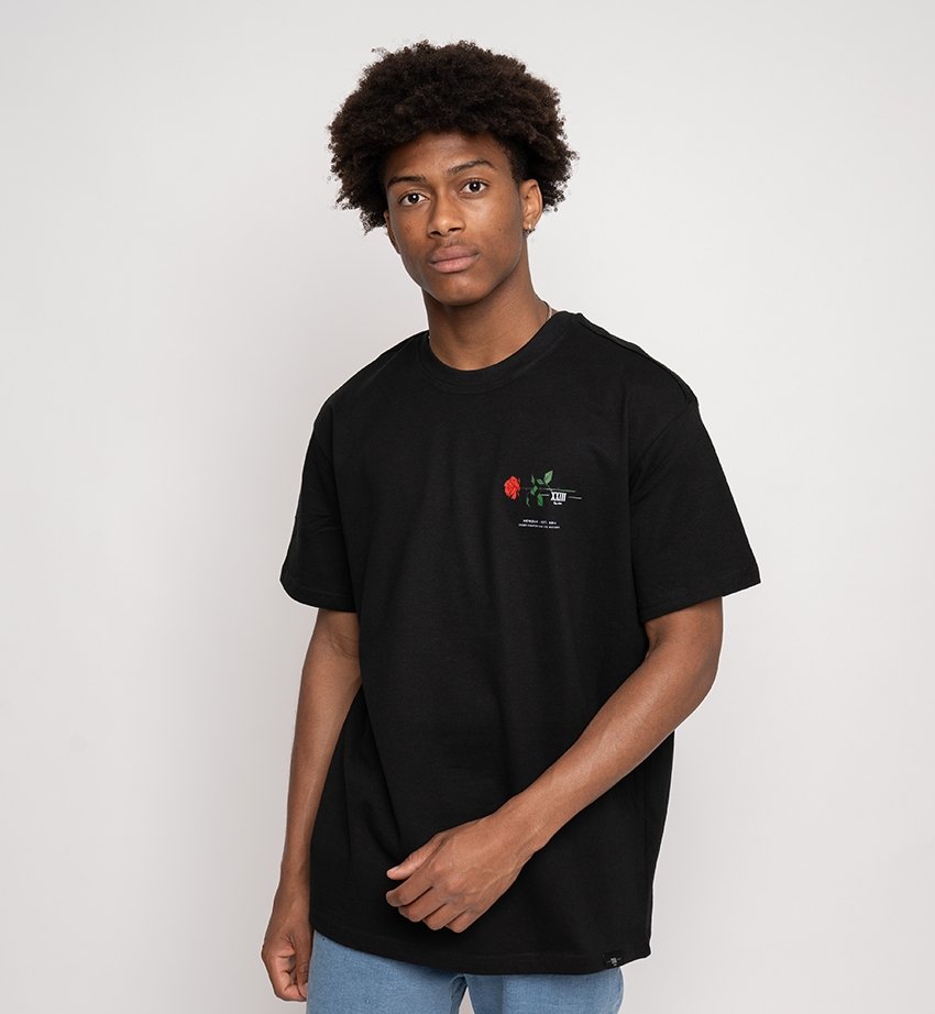 NB Ze Roberto Oversize T-Shirt Black 240gsm - new-bav