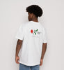 NB Ze Roberto Oversize T-Shirt White 240gsm - new-bav